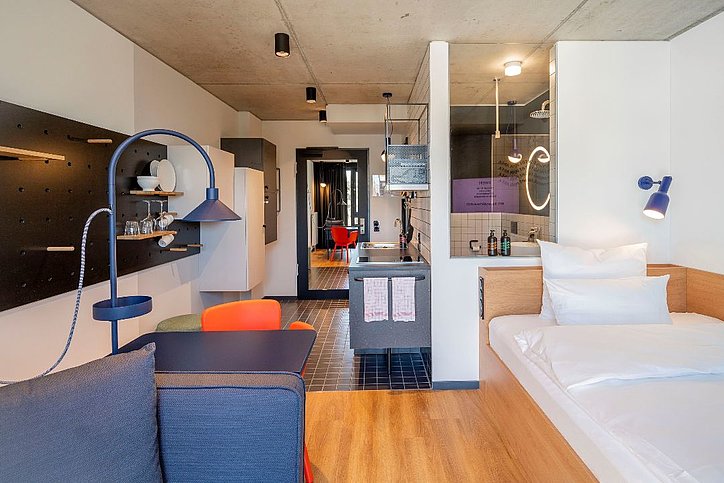 Very, very Stayery - ein typisches Apartment in dem Haus in Frankfurt. ©  Xenia Gromak