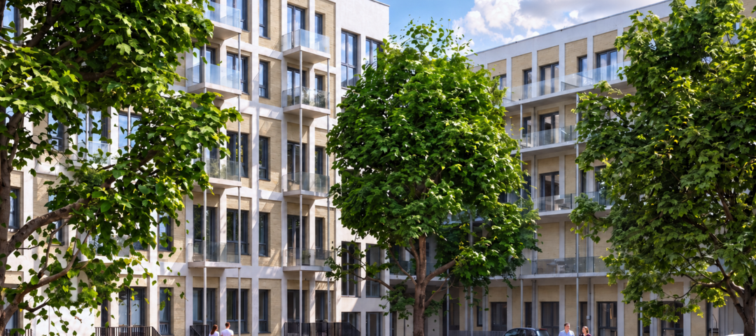 Visualisierung Außenansicht K51 in Düsseldorf