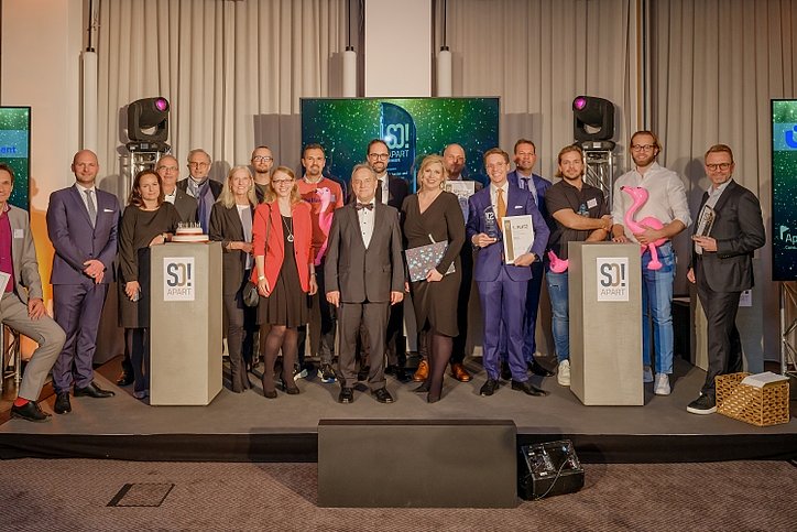 Die Preisträger der SO!APART-Awards 2021 © HAFENCITYSTUDIOS 