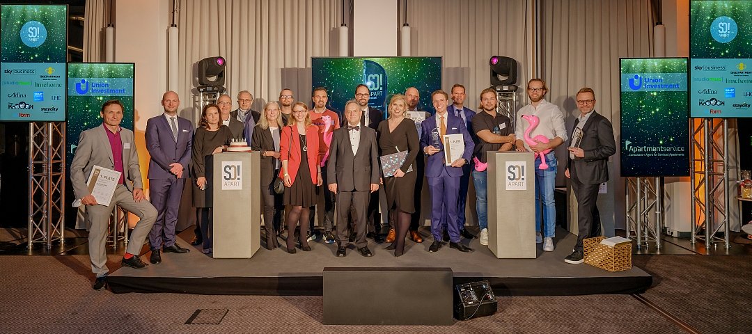 Die Preisträger der SO!APART-Awards 2021 © HAFENCITYSTUDIOS 