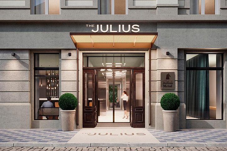 Außenansich des The Julius Prague