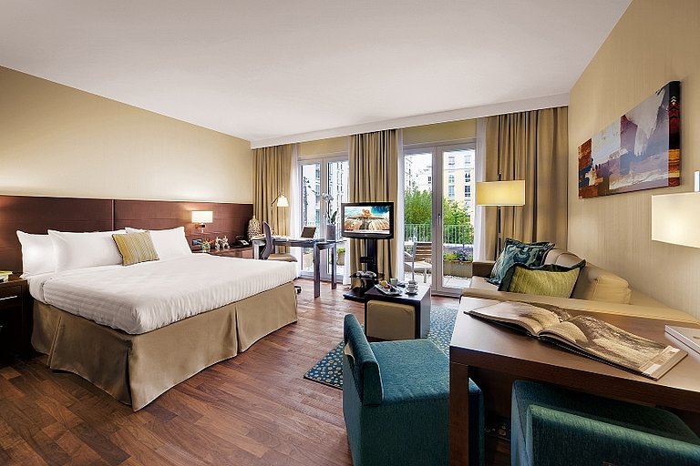 Blick in ein Serviced Apartment im Residence Inn München City Ost © SV Hotel