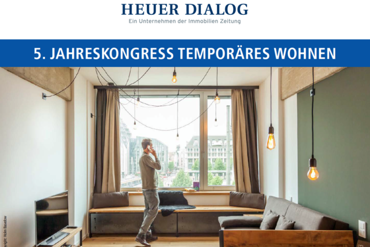 Wie sieht das Next Level im Serviced-Apartment-Segment aus? Das ist ein Thema des diesjährigen Jahreskongresses. © Heuer Dialog / Felix im Lebendigen Haus Leipzig - Filmeuphorie