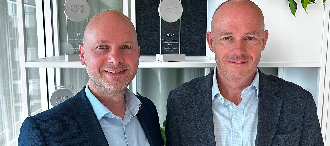 „Wir sehen eine zunehmende Professionalisierung der Betreiberlandschaft“, sagen Henrik von Bothmer (l.) und Alejandro Obermeyer (r.). © Union Investment
