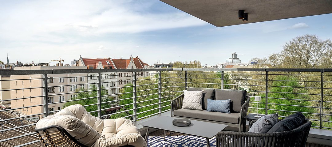 Neue Aussichten vom geplanten June SiX Berlin City West, neue Aussichten für Primestar Hospitality mit dem Launch von drei Eigenmarken im Hotel-, Long Stay- und Workspace-Segment. © Primestar Hospitality