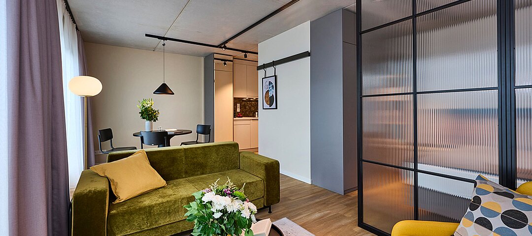 Das neue Havens Living in Berlin zählt 265 Apartments, u.a. in der Spacios-Kategorie. © International Campus