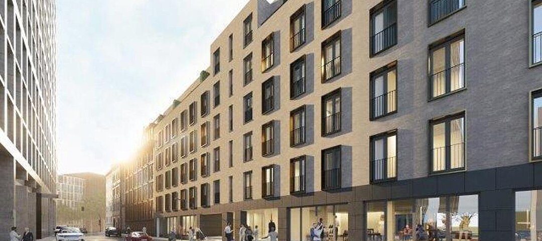 Visualisierung Projekt Frankfurt Querstraße von Tikehau Capital / Dunman Capital Partners