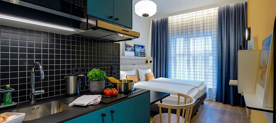Die Apartments des Adagio Access in Kiel sind bereits bei Motel One buchbar. © Adagio
