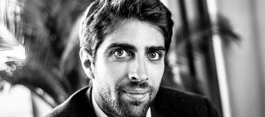 Schwarz-weiß Portrait des Brera-Gründers Matteo Ghedini.