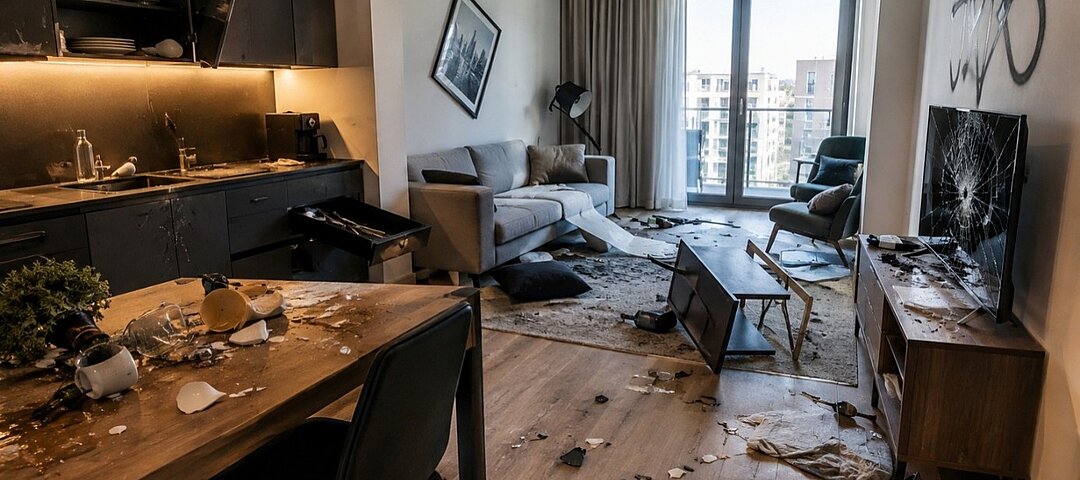 Wenn temporäres Wohnen Spuren hinterlässt. © Eigene Darstellung, erstellt mit ChatGPT Wenn temporäres Wohnen Spuren hinterlässt. © Eigene Darstellung, erstellt mit ChatGPT
