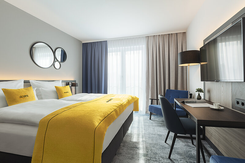 Acora-Gäste können auch die F&B-, Lounge- und Coworking-Angebote des Select Hotel nutzen. © Novum Hospitality