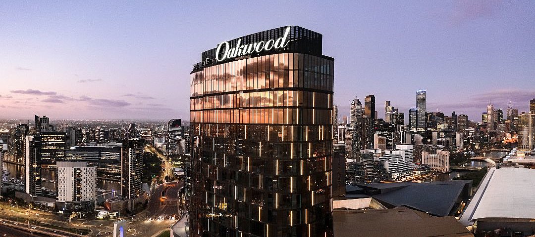 Neues Vorzeigeobjekt nun im Ascott-Portfolio: das neueröffnete Oakwood Premier Melbourne. © Oakwood
