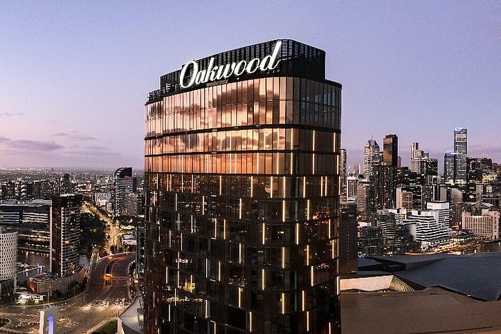 Neues Vorzeigeobjekt nun im Ascott-Portfolio: das neueröffnete Oakwood Premier Melbourne. © Oakwood
