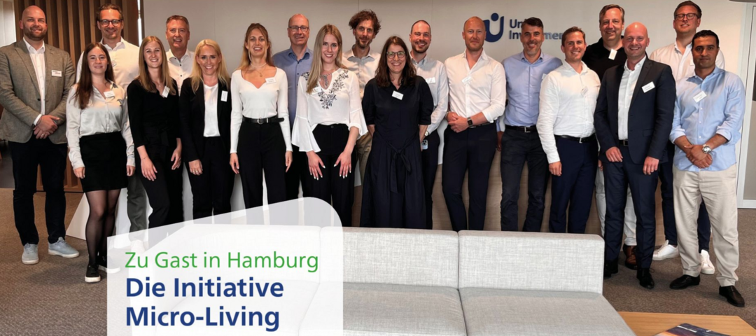 Die Initiative Micro-Living versteht sich als Plattform für Eigentümer, Betreiber und Verwalter von Apartmenthäusern und zählt aktuell 15 Mitglieder. © Union Investment