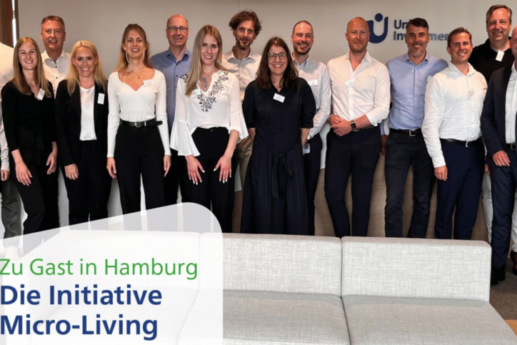 Die Initiative Micro-Living versteht sich als Plattform für Eigentümer, Betreiber und Verwalter von Apartmenthäusern und zählt aktuell 15 Mitglieder. © Union Investment