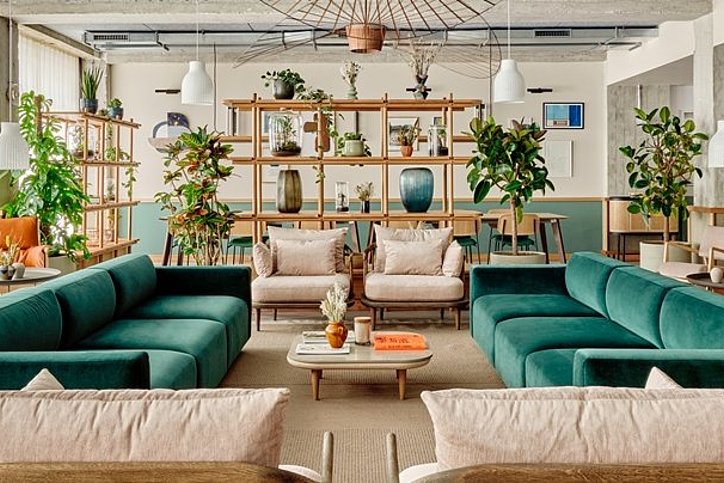 Blick in den Co-Working-Bereich des neuen WunderLocke © WunderLocke