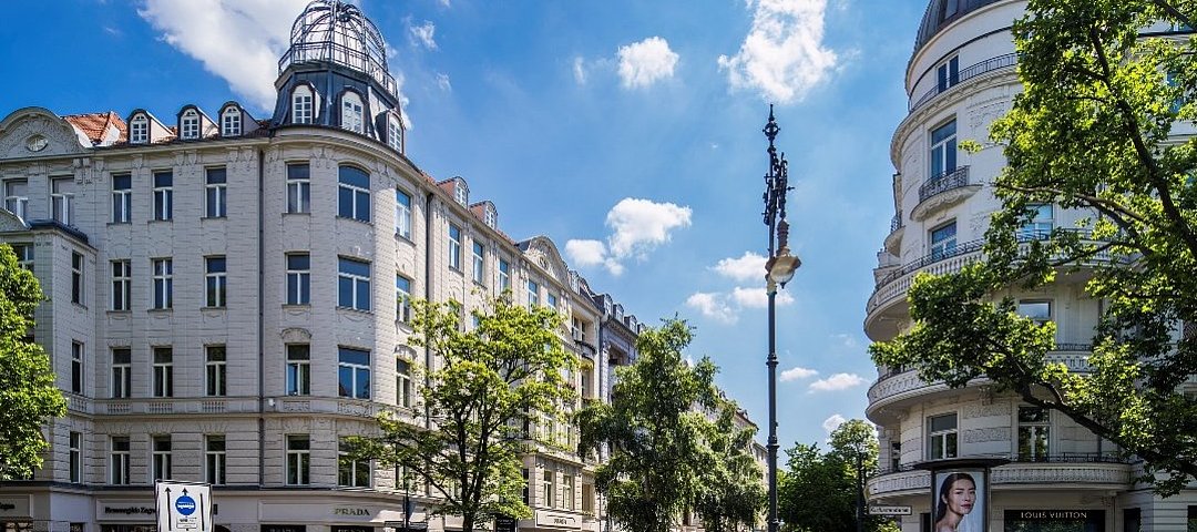 Ipartment im Belle-Etage-Bau: Das kleinste Haus der Gruppe wird schon im Herbst öffnen. © Matti Hillig