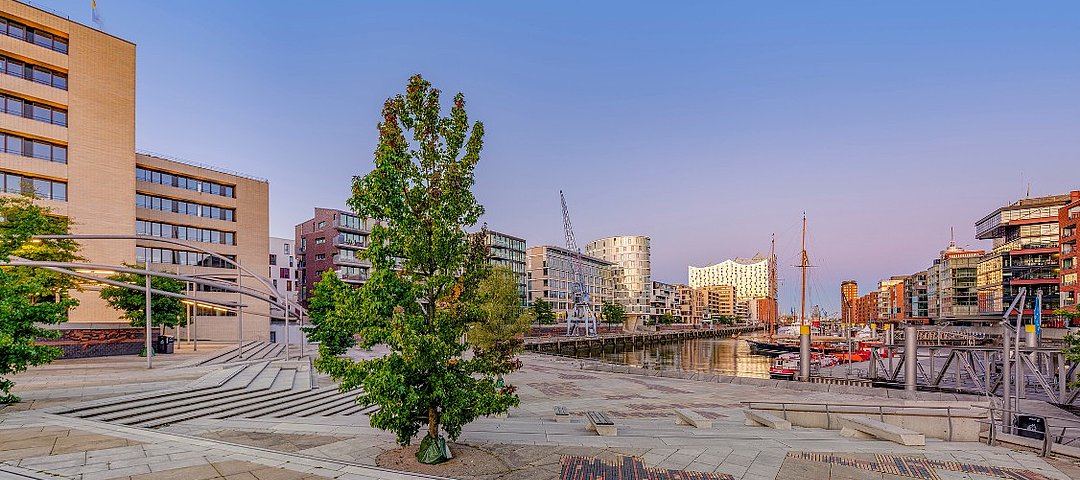 Ansicht von Hamburg © HAFENCITYSTUDIOS