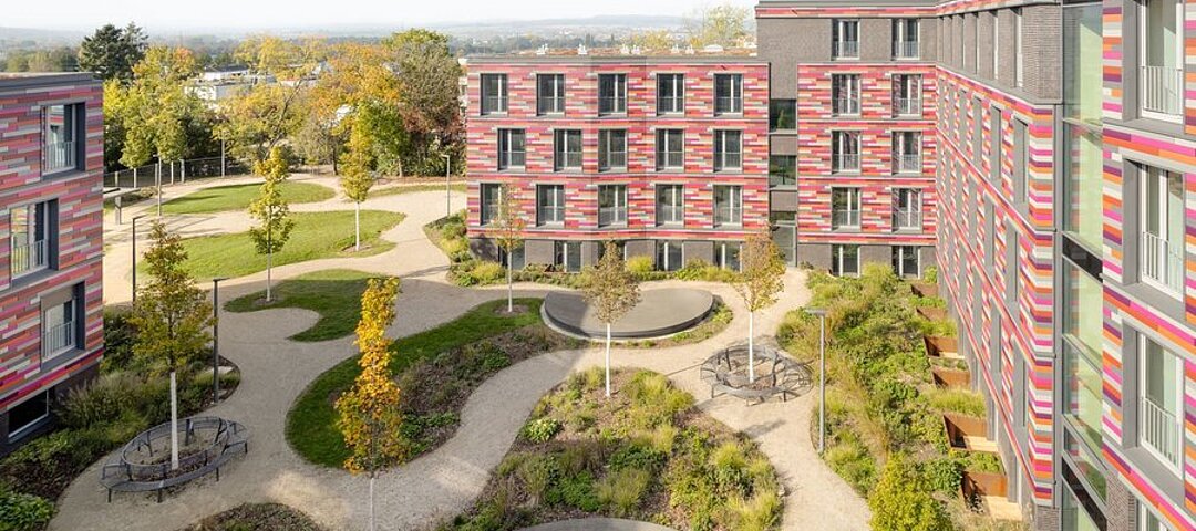 Außenansicht Wohnheim Studierendenwerk Gießen