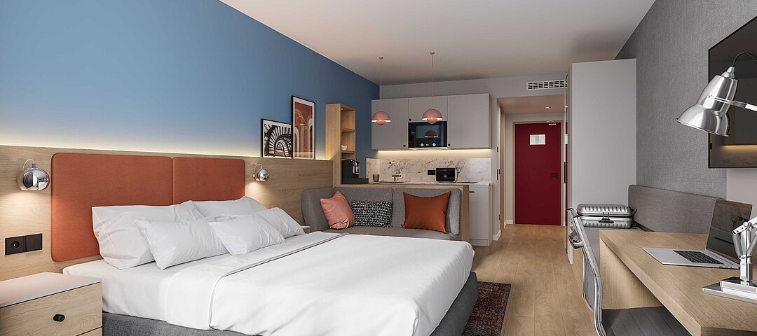 Ein drittes Residence Inn in München: Arabella Hospitality betreibt es erstmals. © Arabella Hospitality