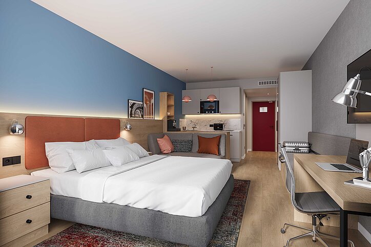 Ein drittes Residence Inn in München: Arabella Hospitality betreibt es erstmals. © Arabella Hospitality