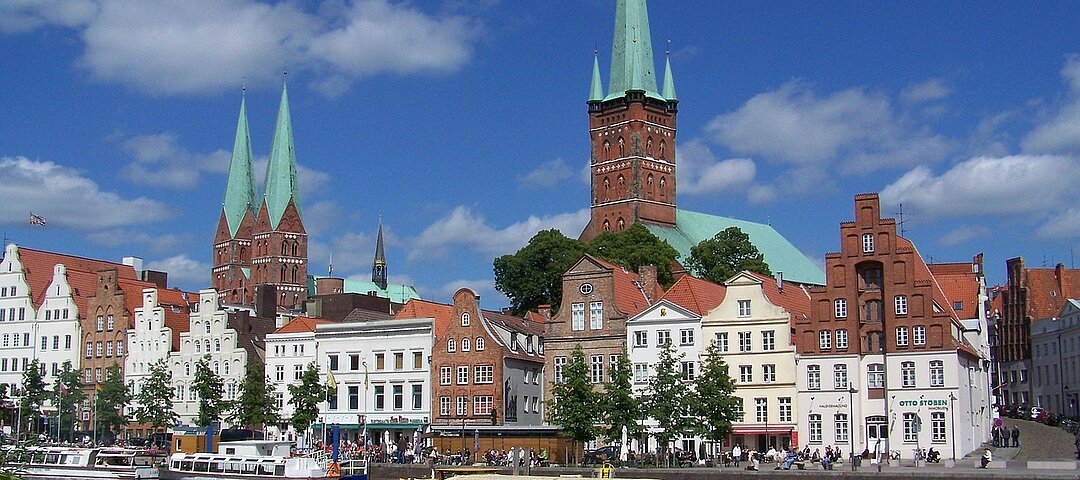 Skyline von Lübeck