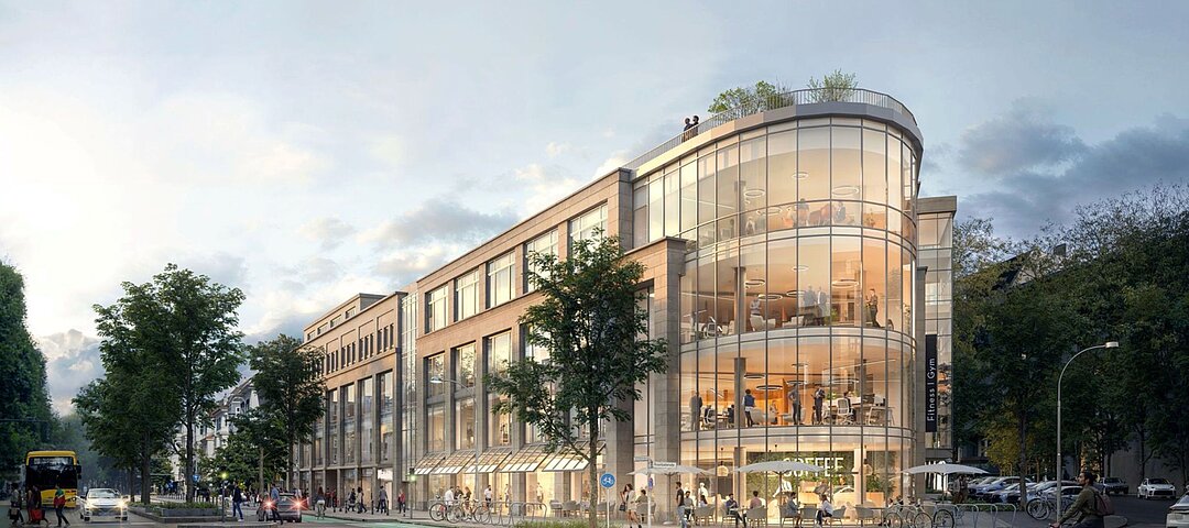 Midstad wandelt gerade das Kaufhaus in der Berliner Schlossstrasse in eine Mixed-Use-Immobilie um. © Midstad