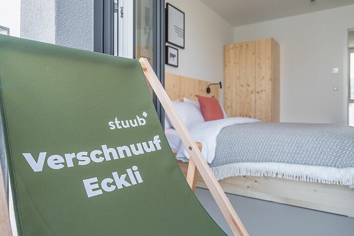 Im Lädle einkaufen, in der Stuub treffen und im Eckli verschnaufen - das will Stuub auch in der Stadt transportieren. © Stuub