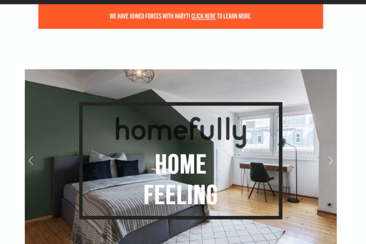 Screenshot Homefully-Website