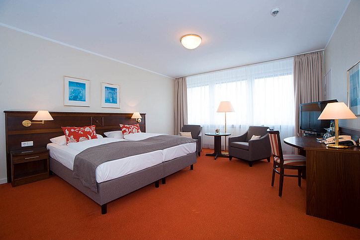 Blick in ein Apartment des heute schließenden Aparthotels Sylter Hof © Apartmenthaus Sylter Hof Berlin