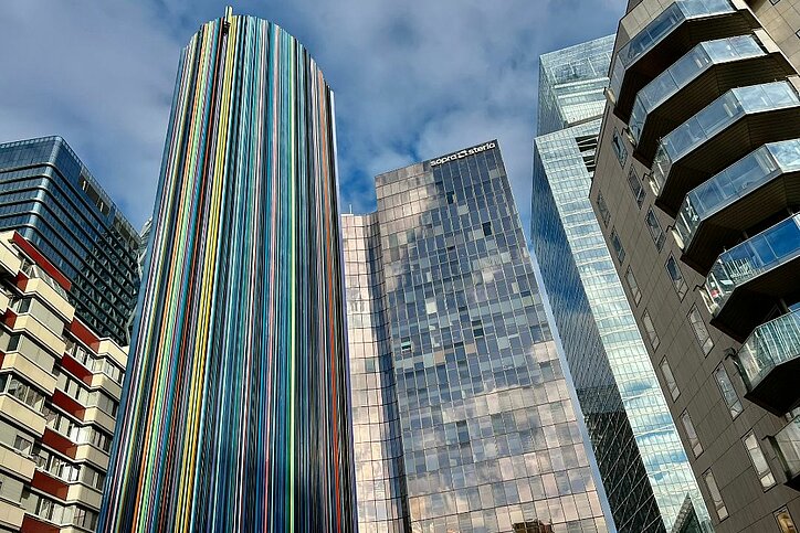 Hochhäuser in Paris La Défense